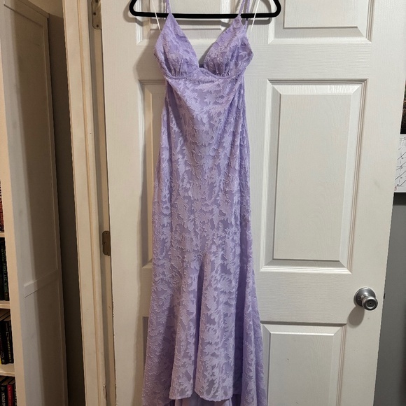 Hello Molly Lilac floral maxi dress - Picture 1 of 3